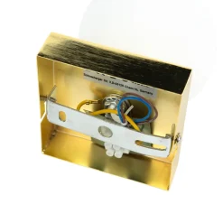 Badlampe in Gold Weiß STAR Wand Decke