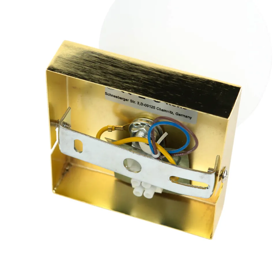 Badlampe in Gold Weiß STAR Wand Decke