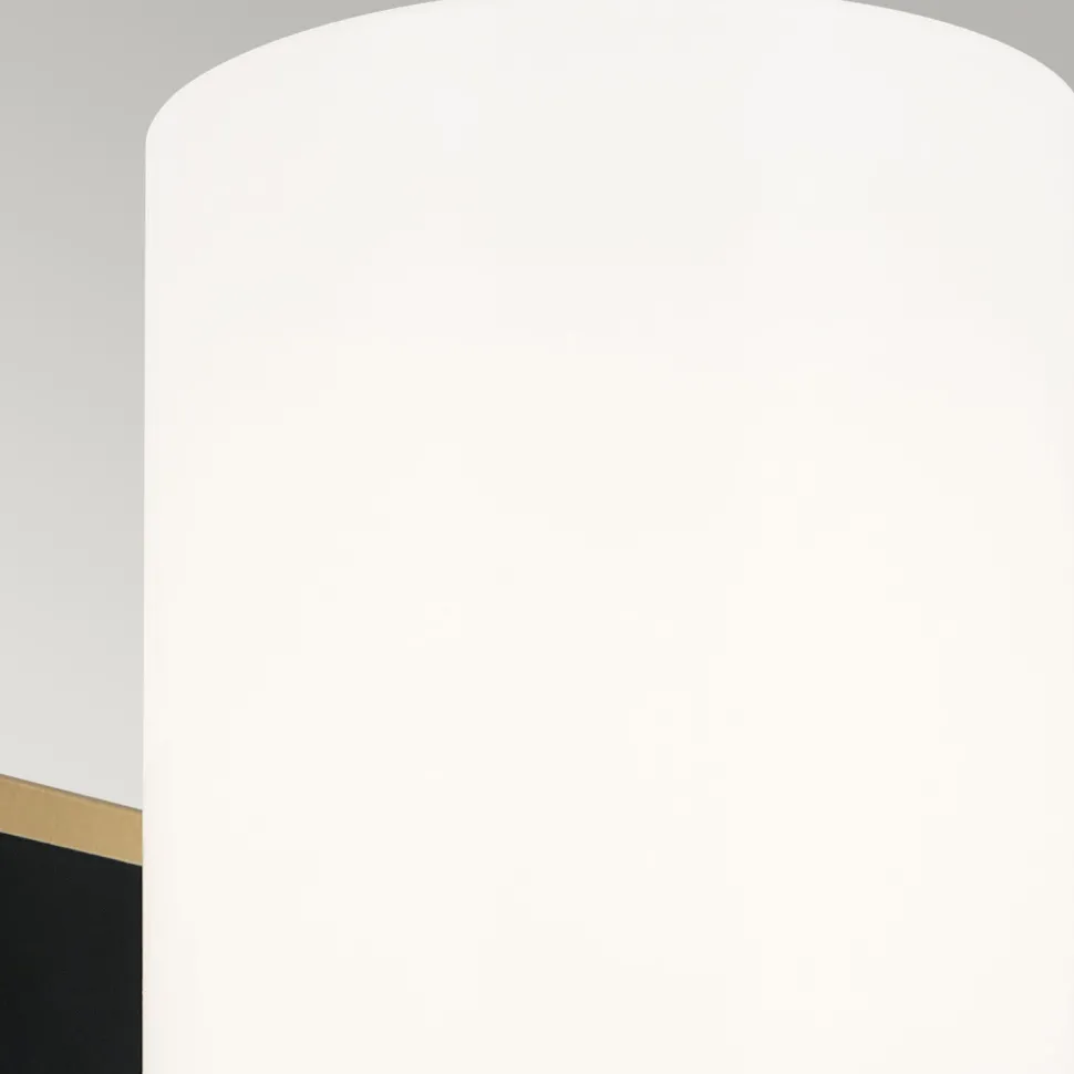 Badlampe Wand Metall Glas 33,8 cm hoch IP44 G9 LED 3000 K