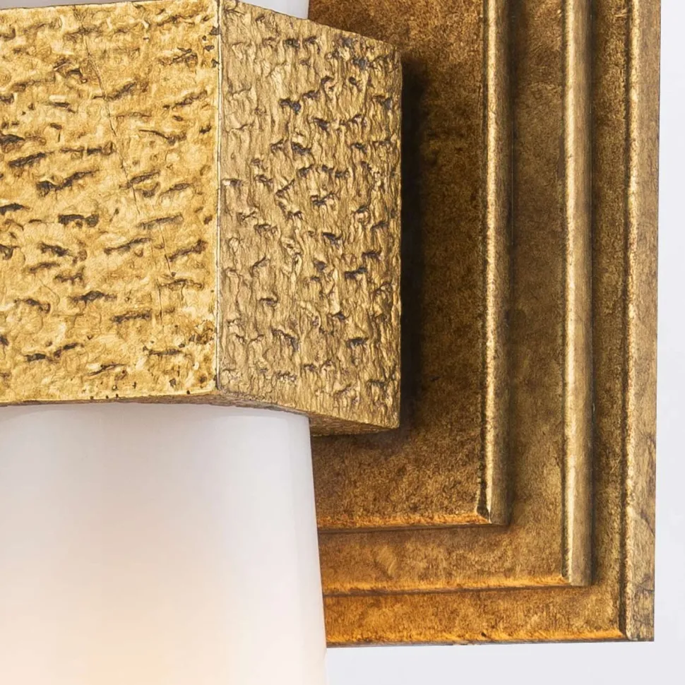 Badleuchte Metall Glas LED G9 66 cm hoch Up Down IP44