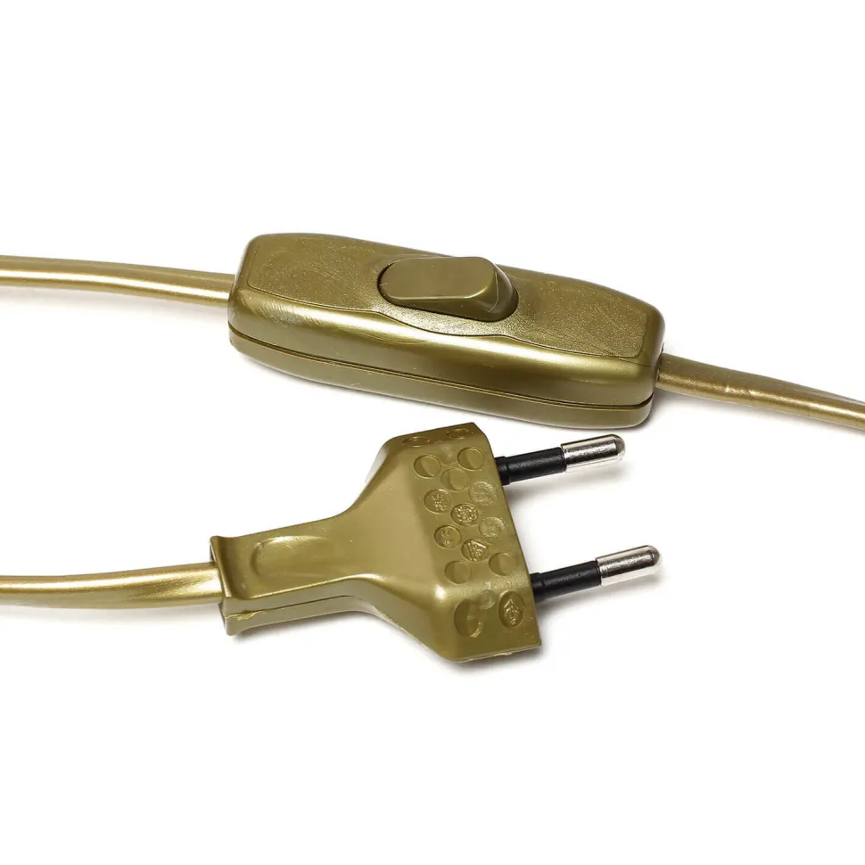 Bankerlampe Messing massiv verstellbar 26 cm E27