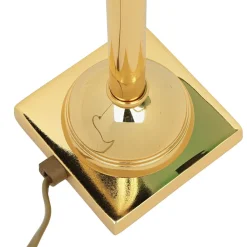 Bankerleuchte Gold 24K aus Echt-Messing Premium