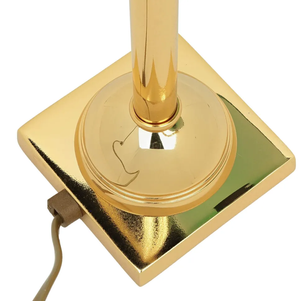 Bankerleuchte Gold 24K aus Echt-Messing Premium