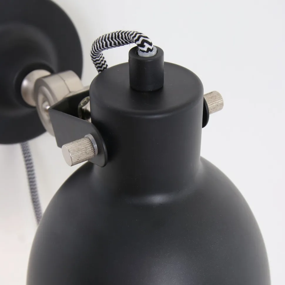 Beweglicher Wandspot Metall B:14 cm E14 zielgerichtet