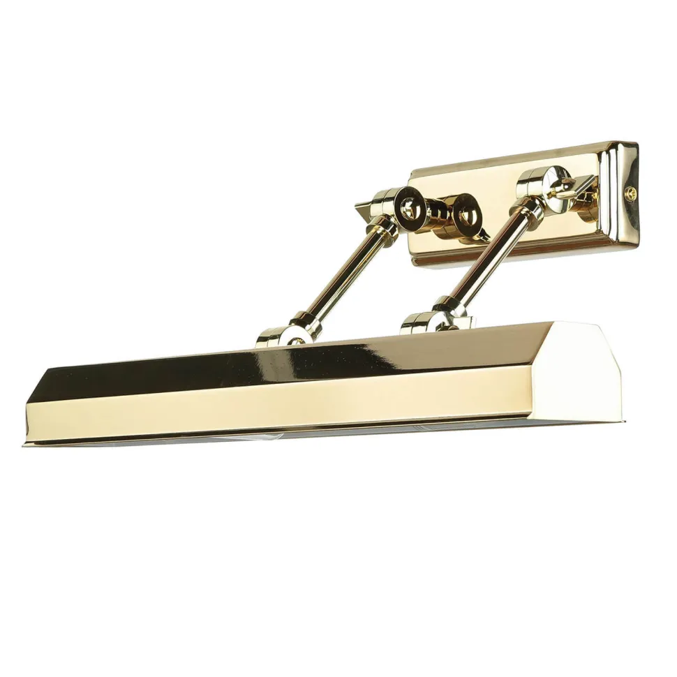 Bilderlampe in Messing elegantes Design Premium