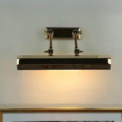 Bilderlampe in Messing elegantes Design Premium