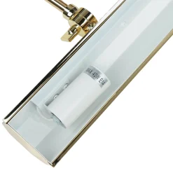 Bilderlampe in Messing elegantes Design Premium