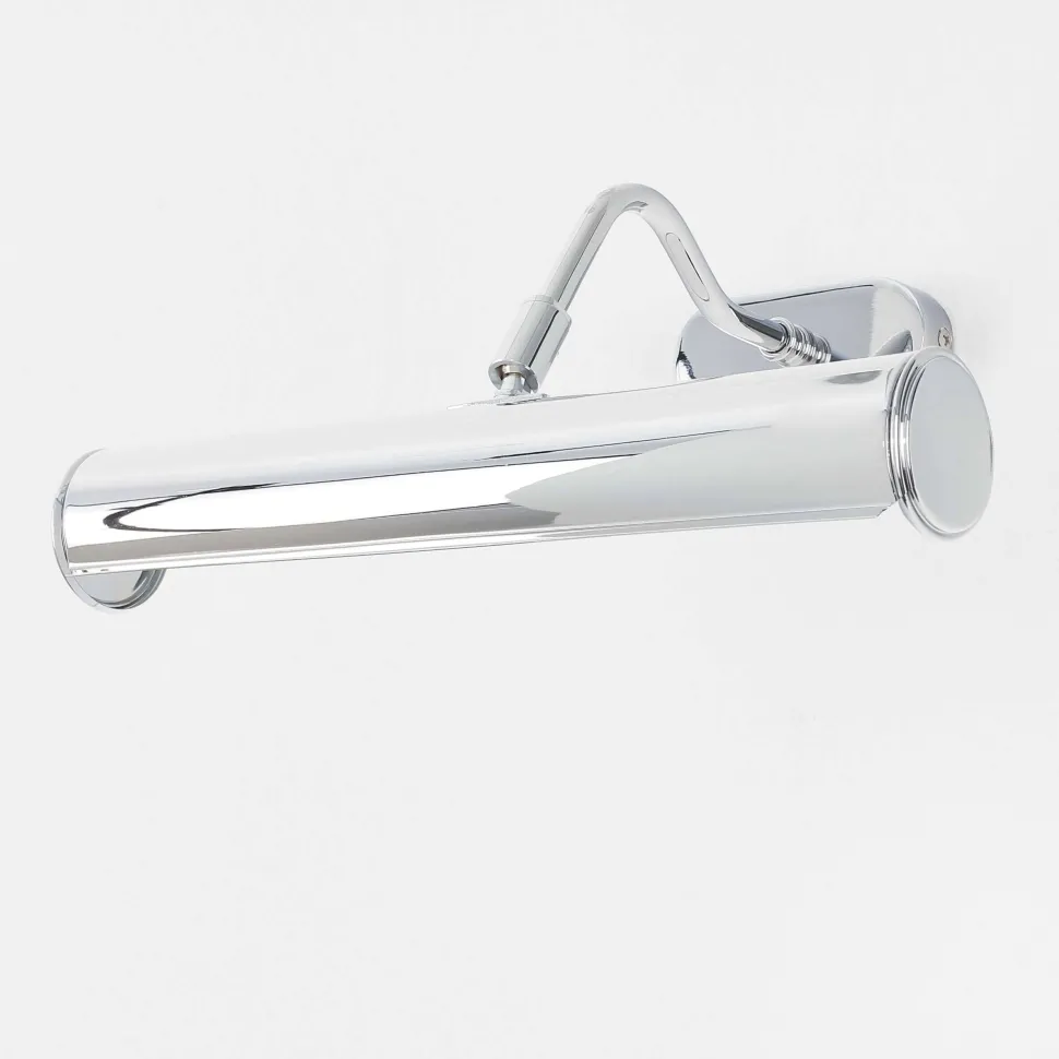 Bilderleuchte Chrom 30cm Echt-Messing