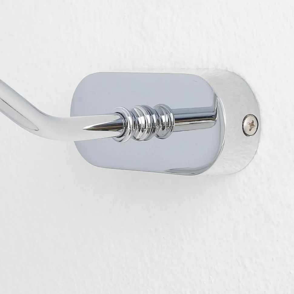 Bilderleuchte Chrom 30cm Echt-Messing