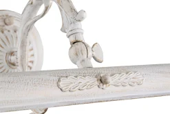 Bilderleuchte Metall verstellbar 44,5 cm breit Weiß E14