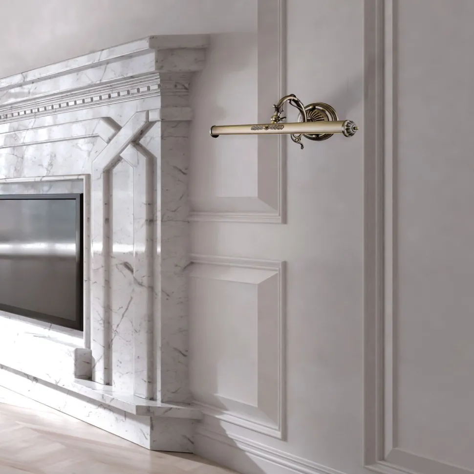 Bilderleuchte Metall verstellbar 44,5 cm breit E14 RALF