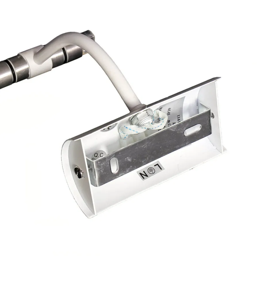 Bilderleuchte Weiß 2x G9 Metall Wand Wohnzimmer