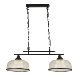 Billardleuchte Esstisch B: 75 cm E27 verstellbar Schwarz