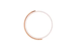 Blendarme LED Deckenlampe Holz rund Ø31,5 cm 20 W Weiß