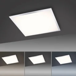 Blendarme LED Deckenlampe in Chrom L:45 cm IP44 dimmbar