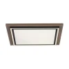 Blendarme LED Deckenleuchte dimmbar Holz B:53,4 cm 44 W