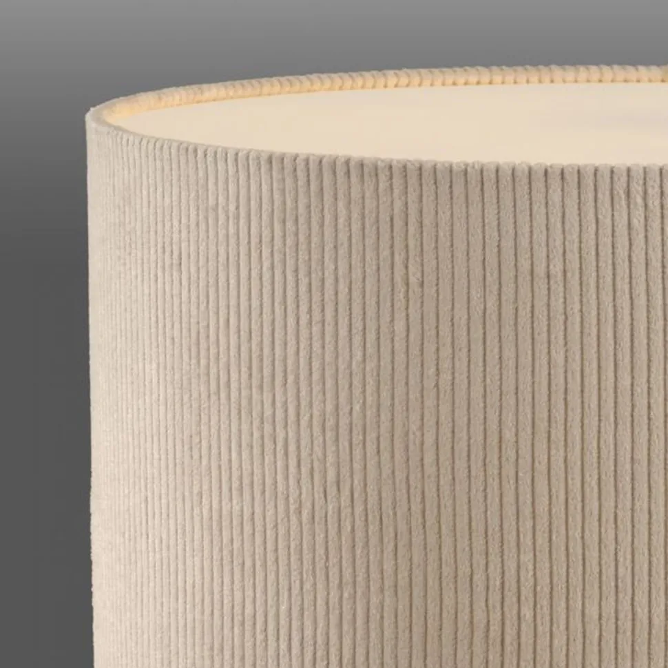 Blendarme NachtTischlampe Tripod Stoffschirm E27 46 cm