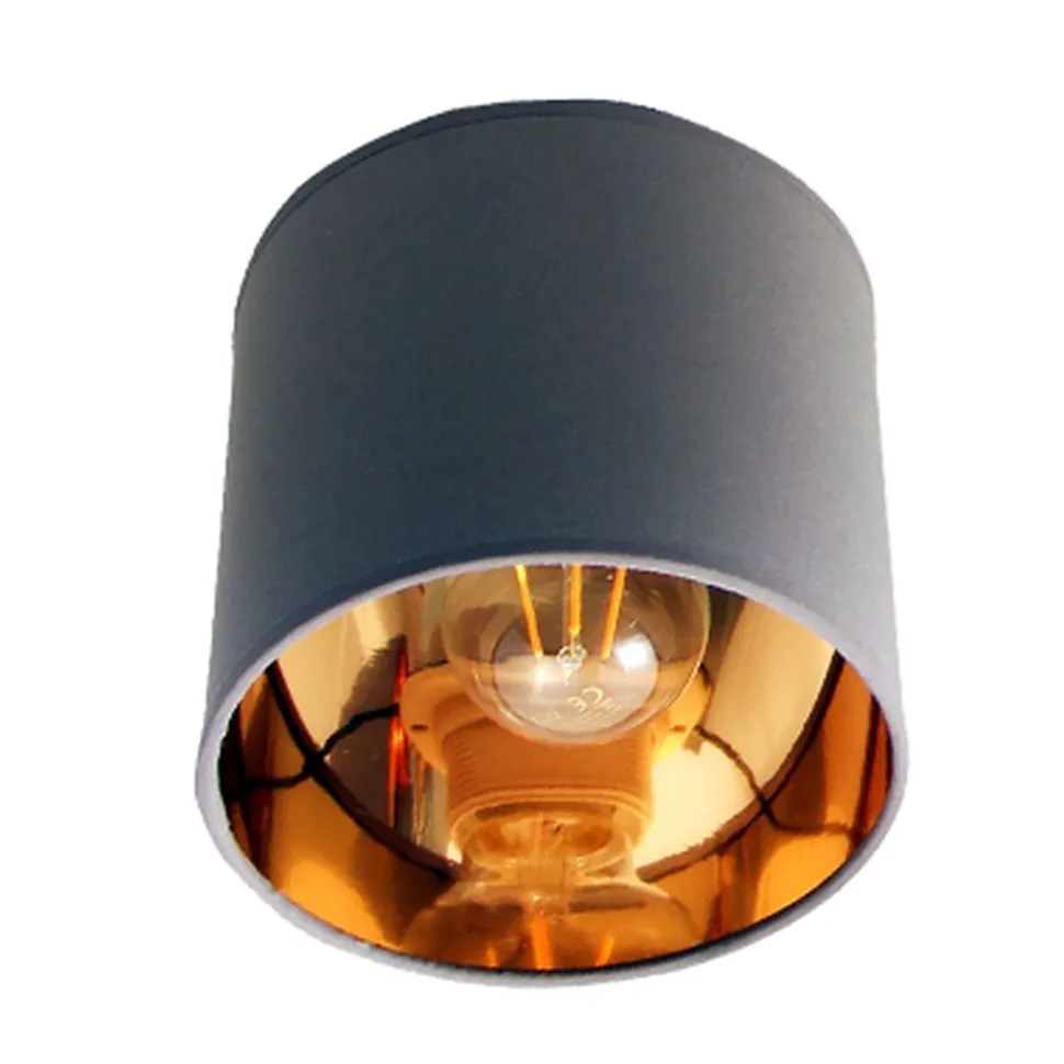 Blendarmer Deckenstrahler Stoff E27 90 cm verstellbar