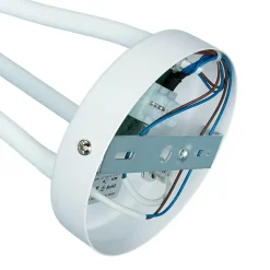 Bunte Deckenlampe 3-flmg Orange Gelb Grün flexibel