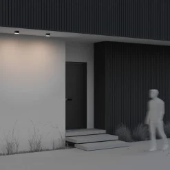 Deckenlampe außen Aluminium LED IP65 Ø 12 cm rund PAHIA