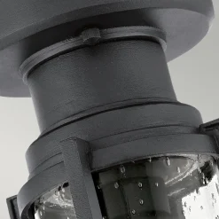 Deckenlampe außen IP44 Maritim Ø14cm E27 Schwarz