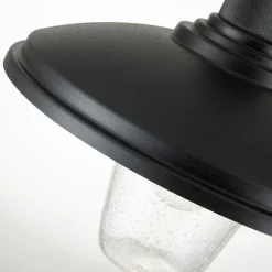 Deckenlampe außen verstellbar max. 1,3 m Schwarz E27 IP44