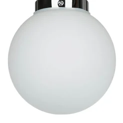 Deckenlampe Badezimmer Chrom Weiß E14