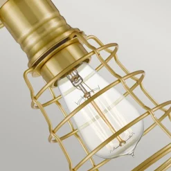 Deckenlampe E27 Metall Ø 14,5 cm rund in Messing