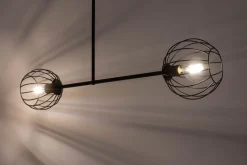 Deckenlampe E27 Schwarz Metall Esstisch RASHA