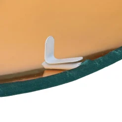 Deckenlampe 4-flammig Grün Gold Stoff dekorativ