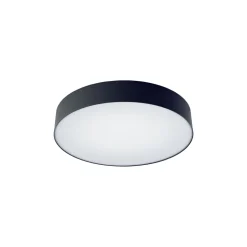 Deckenlampe 3-flammig Schwarz E14 Ø 40,5 cm rund