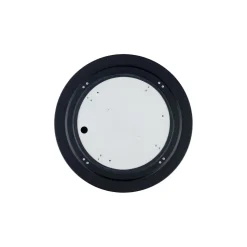 Deckenlampe 3-flammig Schwarz E14 Ø 40,5 cm rund