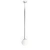 Deckenlampe Glas Metall in Chrom E14 B:14 cm blendarm