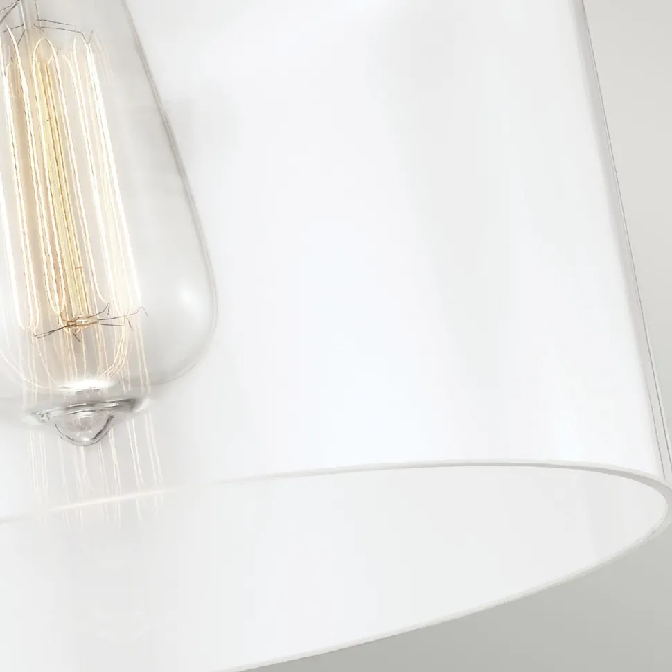 Deckenlampe Glas Vintage Design Ø23cm E27 BASRA