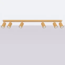 Deckenlampe groß 117 cm lang 4-flammig GU10 in Gold Modern