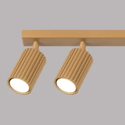 Deckenlampe groß 117 cm lang 4-flammig GU10 in Gold Modern