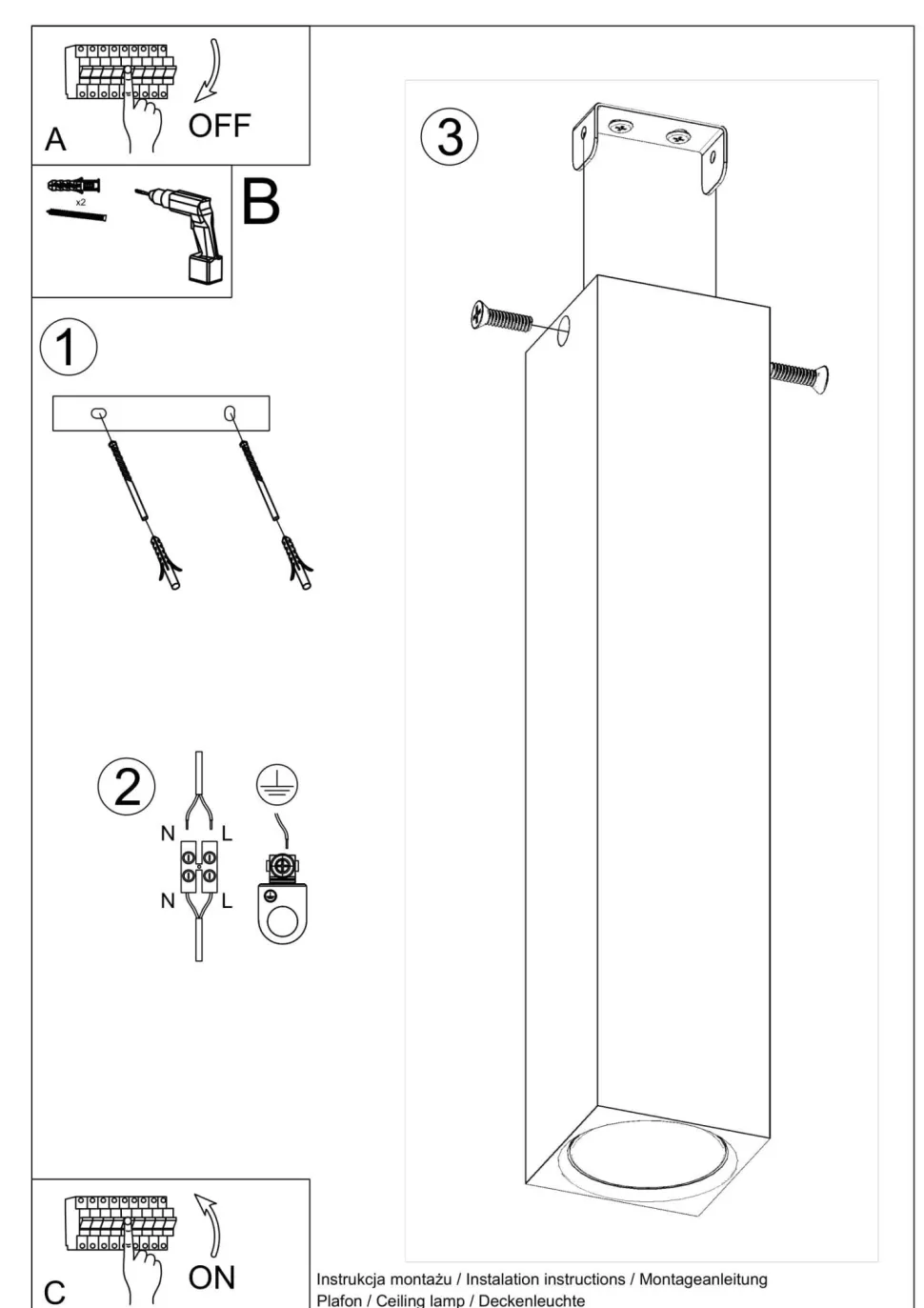Deckenlampe Holz 30 cm hoch Modern GU10 BASILEA
