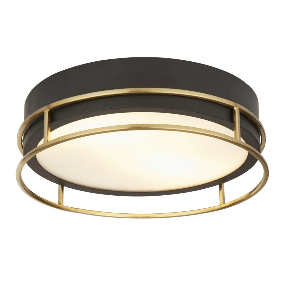 Deckenlampe IP44 D: 30 cm 2x E14 rund Badezimmer