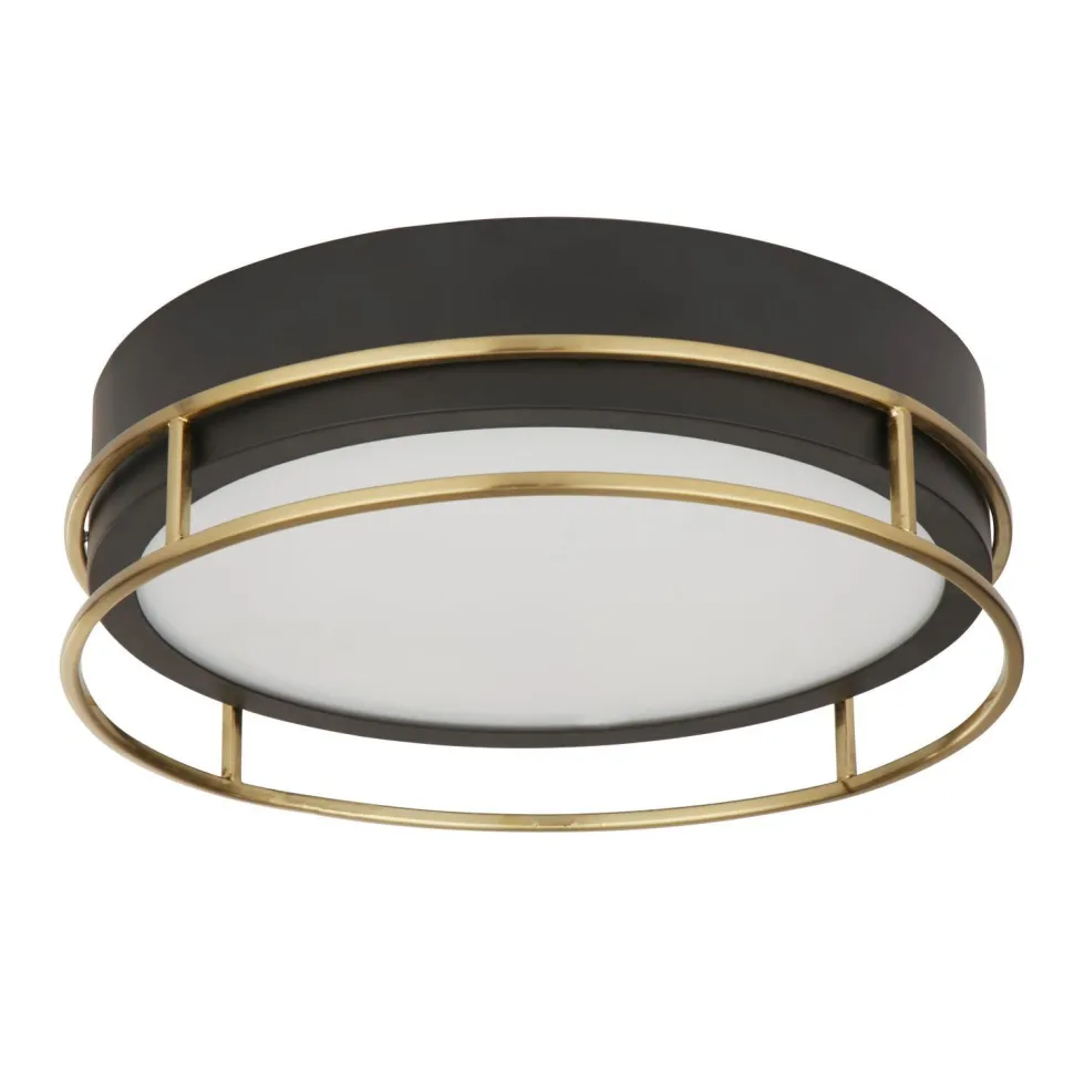 Deckenlampe IP44 D: 30 cm 2x E14 rund Badezimmer