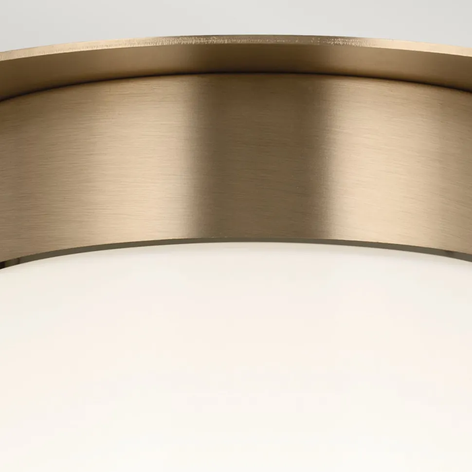 Deckenlampe klein B: 21,6 cm E27 Metall Glas in Bronze Weiß