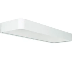 Deckenlampe LED T8 wechselbar Weiß 3000 K 1700 lm Aluminium