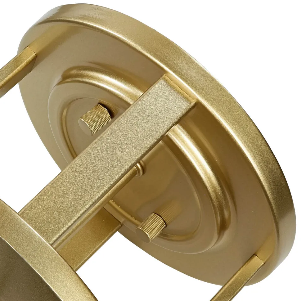 Deckenlampe Messing Creme 3x E27 Ø 34 cm rund SHOJI