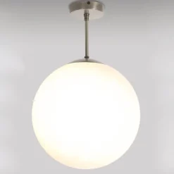 Deckenlampe Messing Glas Kugelschirm Messing Ø 30 cm Premium