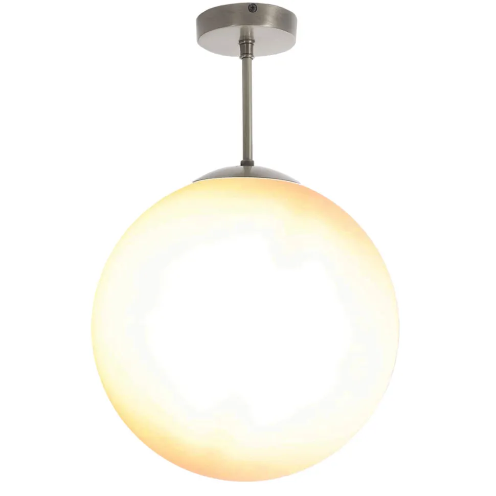 Deckenlampe Messing Glas Kugelschirm Messing Ø 30 cm Premium