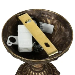 Deckenlampe Messing Glas Jugendstil Handarbeit edel