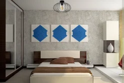 Deckenlampe Metall E27 rund Ø34 cm Schwarz Retro Design