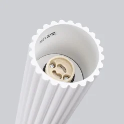 Deckenlampe Modern klein H: 10 cm Ø 6,5 cm Weiß Aufputz