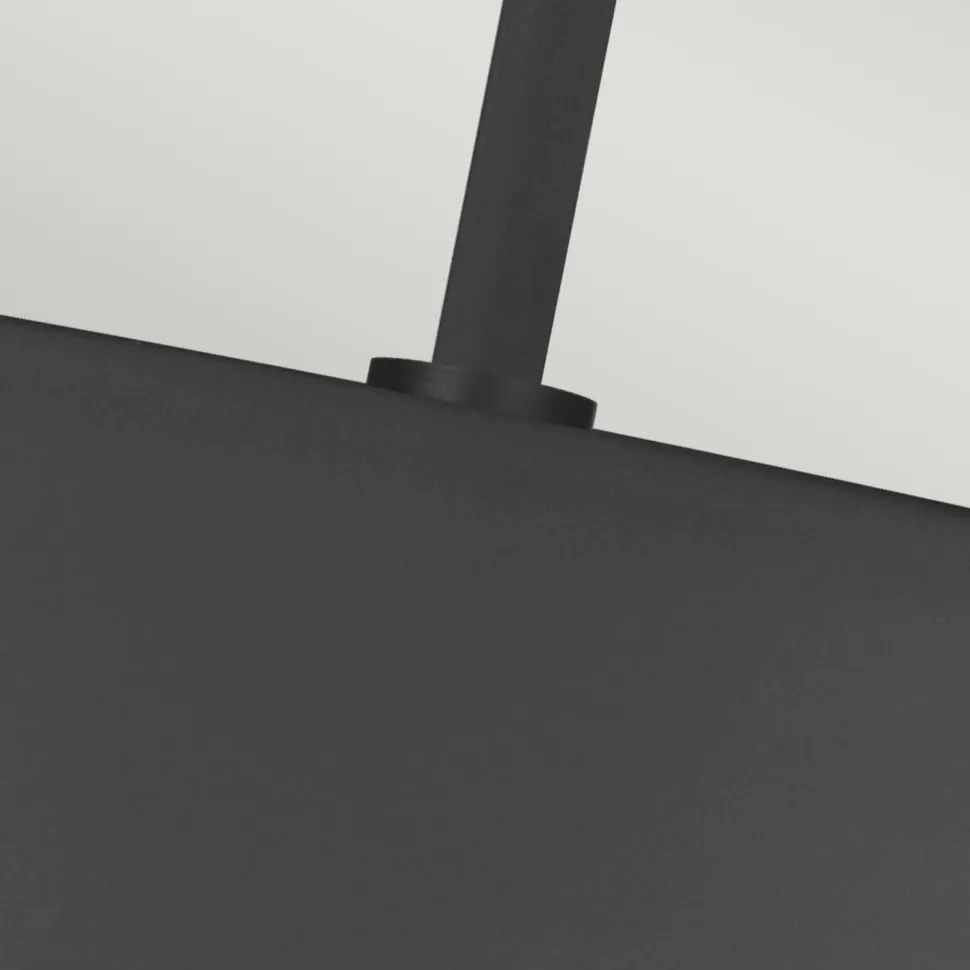 Deckenlampe Schwarz Gold verstellbar Modern ZENU