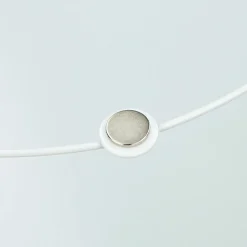 Deckenlampe Stoff Ø 45 cm rund flach blendarm 2x E27