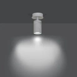 Deckenlampe Weiß klein Marmor Optik GU10 Deckenleuchte